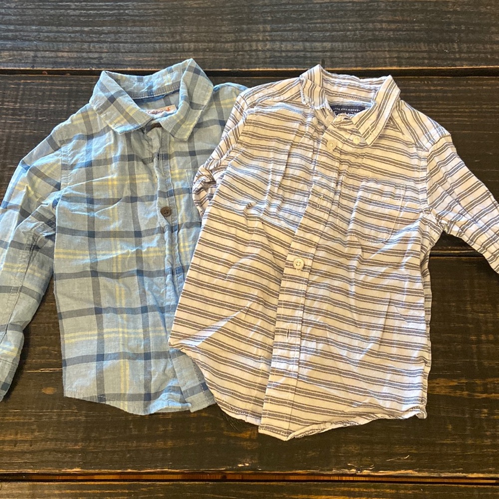 Long- sleeve button down bundle